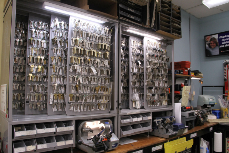 Key Racks at Weider's Honeoye Falls Location